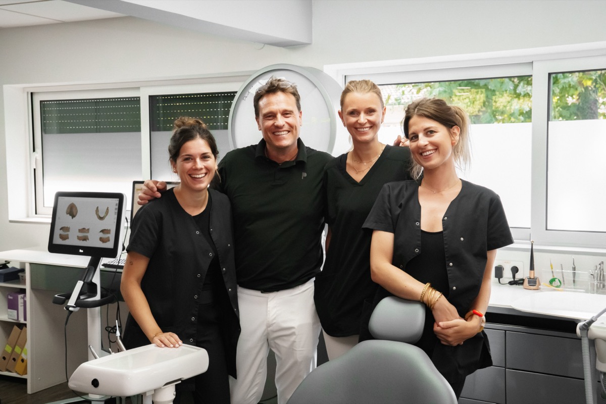 L'équipe du cabinet dentaire de Douvaine